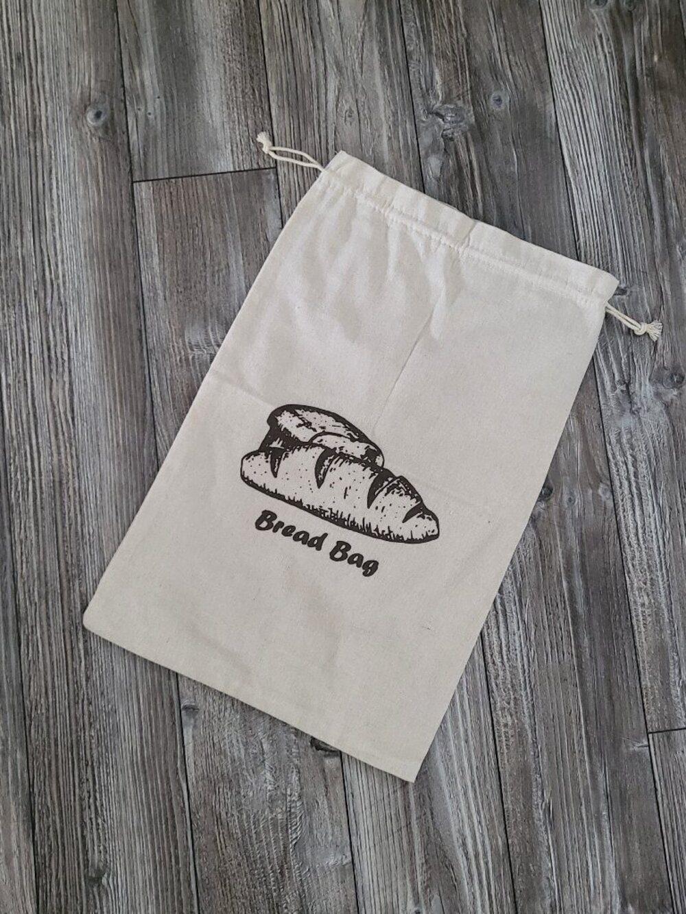 🎁 FREE WITH PURCHASE - NOT FOR SALE (see description) Linen Bread Bag Storage